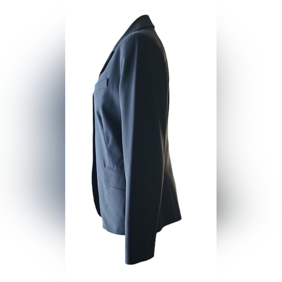 Theory Black Single Breasted Blazer - Picture 2 of 5